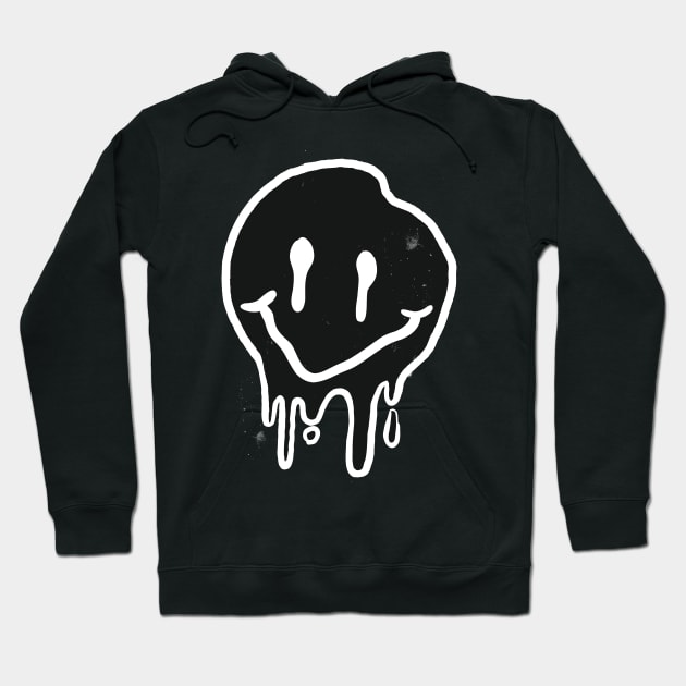 Melting Smiley Hoodie by LR_Collections